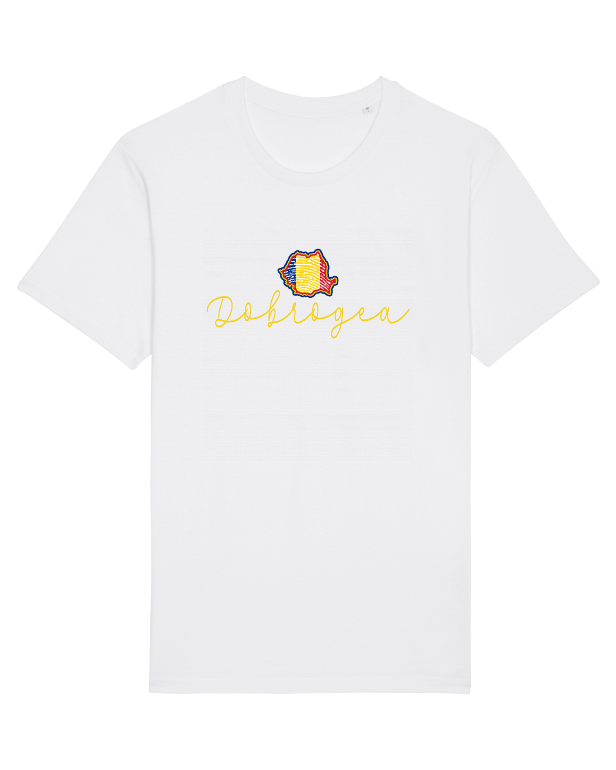 Tricou mânecă scurtă Unisex Rocker White