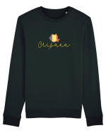 Crisana Romania Harta Tricolora Bluză mânecă lungă Unisex Rise