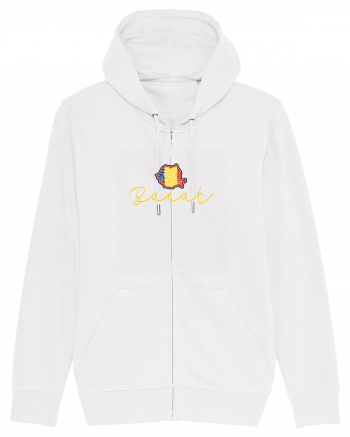 Banat Romania Harta Tricolora White