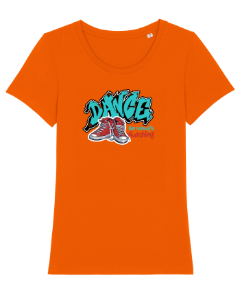 dance shoes Bright Orange
