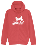 Special delivery scooter Hanorac cu fermoar Unisex Connector