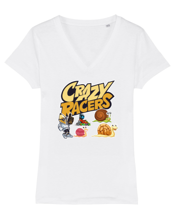 crazy racers White