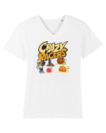 crazy racers Tricou mânecă scurtă guler V Bărbat Presenter