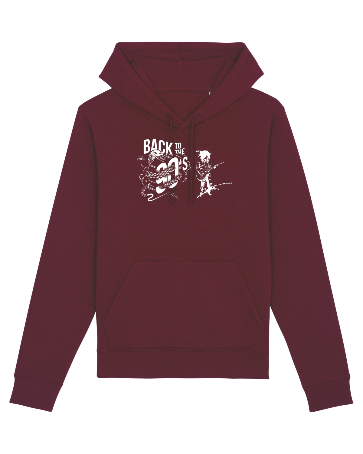 Hanorac Unisex Drummer Burgundy