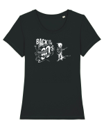 the 1990s Tricou mânecă scurtă guler larg fitted Damă Expresser