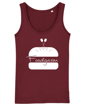 Foodgasm burger Burgundy