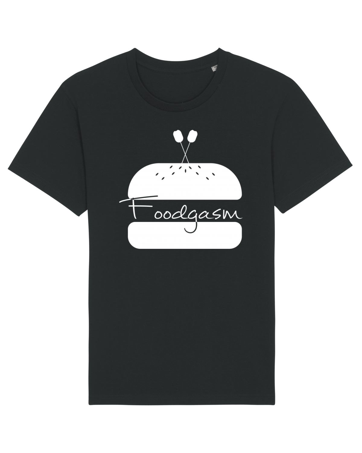 Tricou mânecă scurtă Unisex Rocker Black