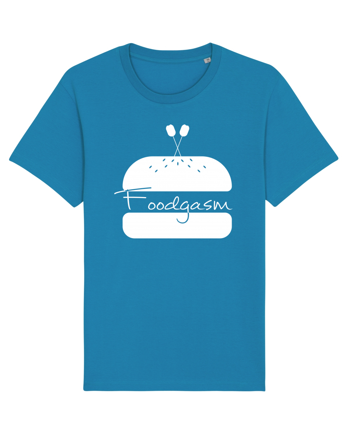 Tricou mânecă scurtă Unisex Rocker Azur