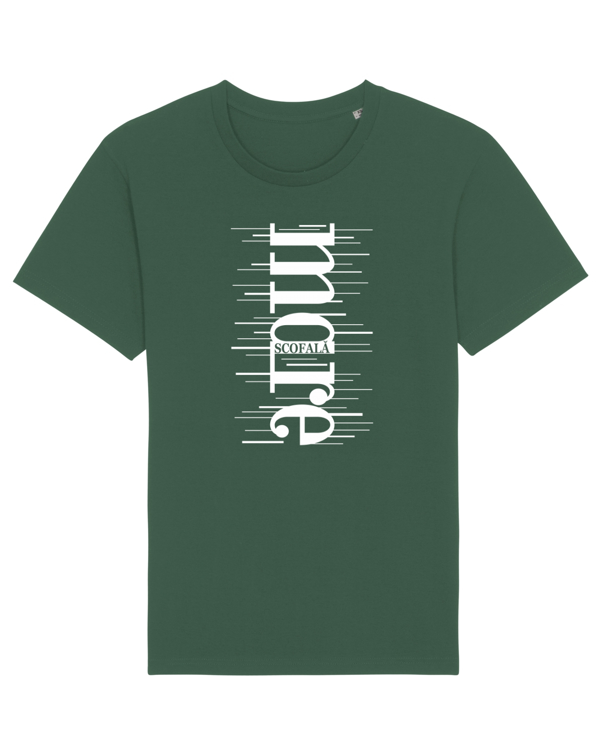 Tricou mânecă scurtă Unisex Rocker Bottle Green