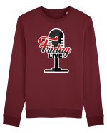 Friday Live microphone Bluză mânecă lungă Unisex Rise