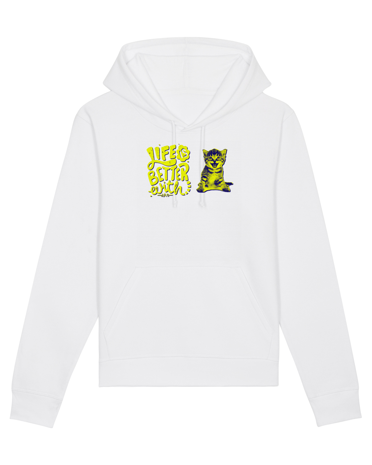 Hanorac Unisex Drummer White