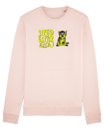 life with a cat Candy Pink
