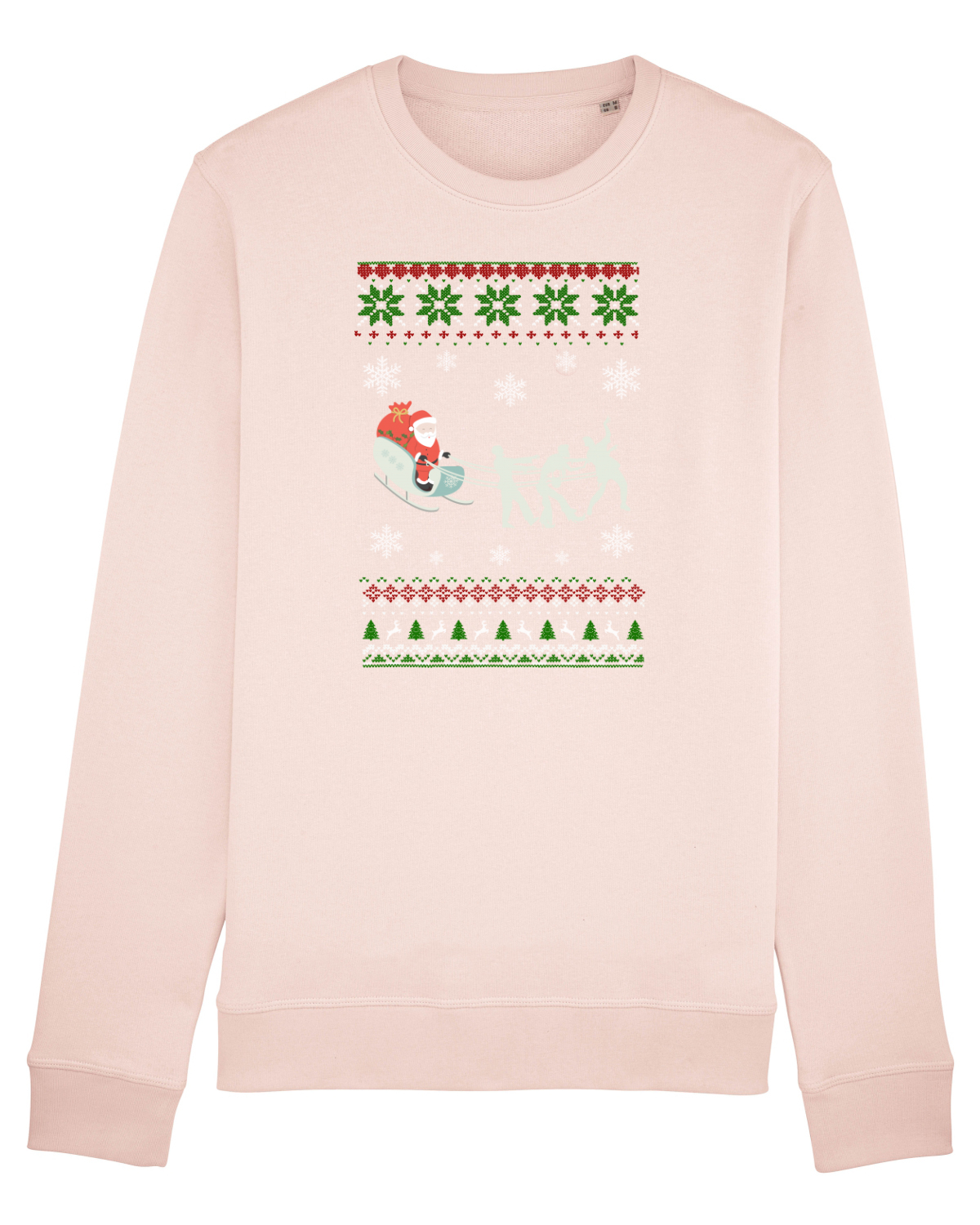 Bluză mânecă lungă Unisex Rise Candy Pink