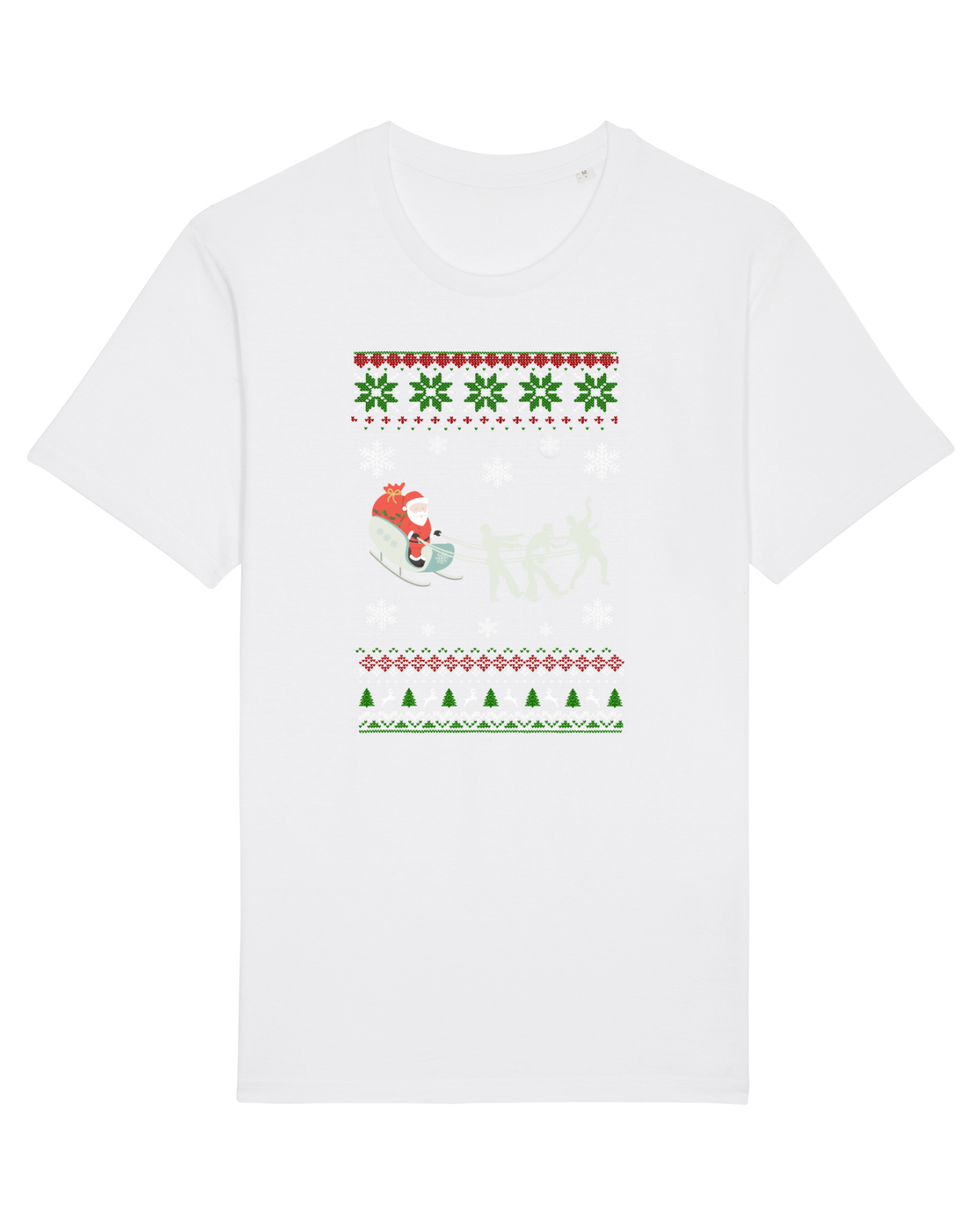 Tricou mânecă scurtă Unisex Rocker White