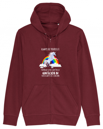 Be a Unicorn Burgundy