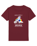 Be a Unicorn Tricou mânecă scurtă  Copii Mini Creator