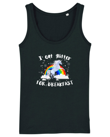 I eat glitter for breakfast Black