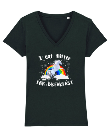 I eat glitter for breakfast Black