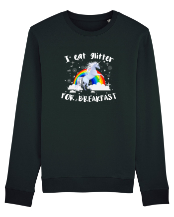 I eat glitter for breakfast Black