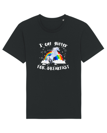 I eat glitter for breakfast Black