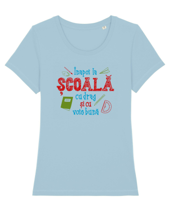 Inapoi la scoala Sky Blue
