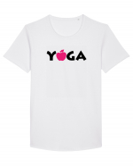Yoga Design  Tricou mânecă scurtă guler larg Bărbat Skater