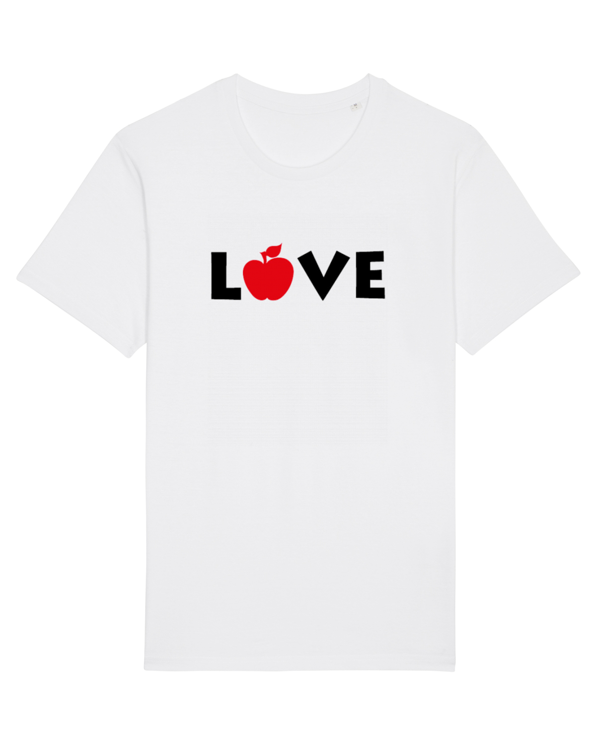 Tricou mânecă scurtă Unisex Rocker White