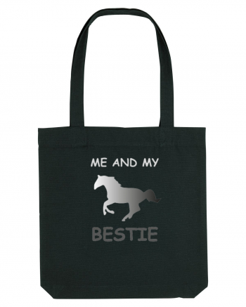 Horse Best Friend Design Black