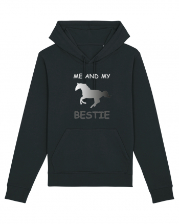 Horse Best Friend Design Black