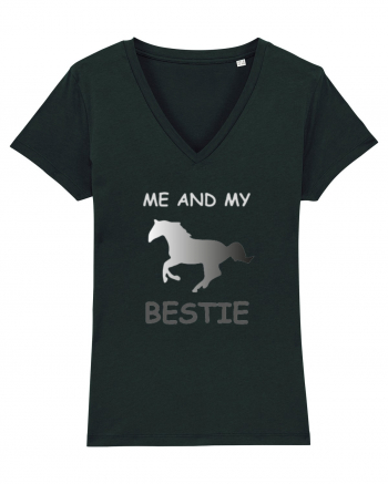 Horse Best Friend Design Black