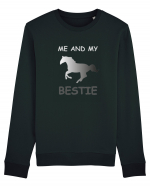 Horse Best Friend Design Bluză mânecă lungă Unisex Rise