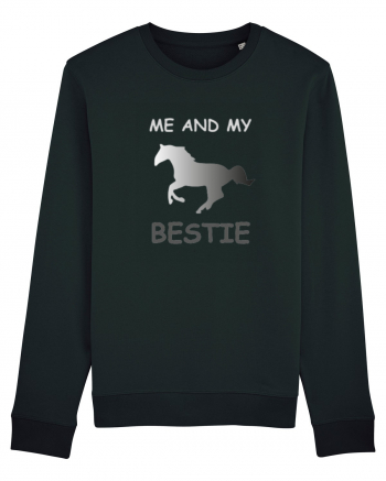 Horse Best Friend Design Black