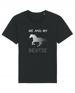 Horse Best Friend Design Tricou mânecă scurtă Unisex Rocker
