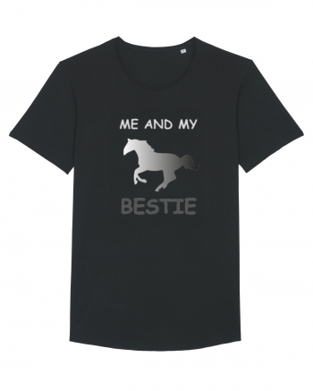 Horse Best Friend Design Black