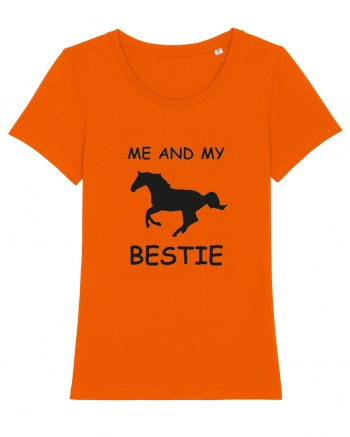 Horse Design Bright Orange