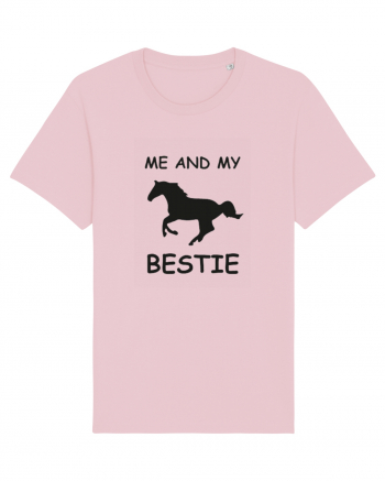 Horse Design Cotton Pink