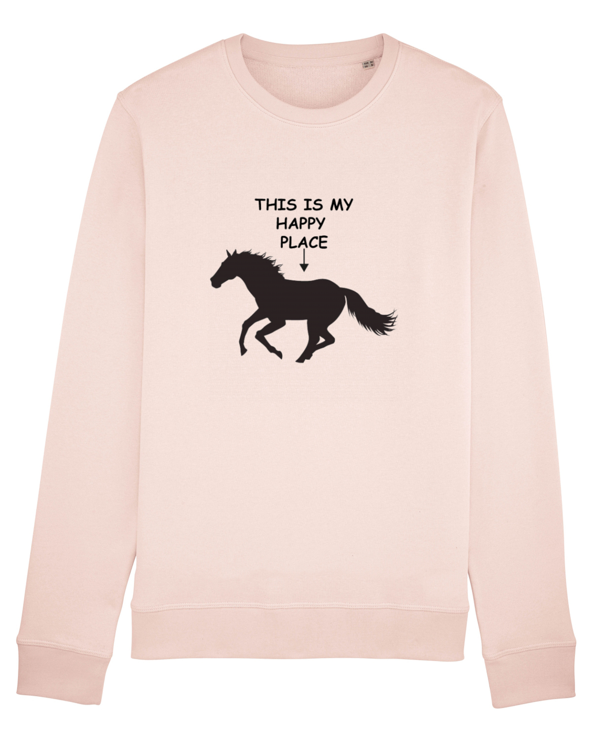 Bluză mânecă lungă Unisex Rise Candy Pink