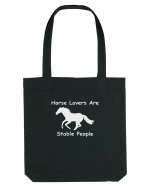 Horse Lovers Grey Design Sacoșă textilă