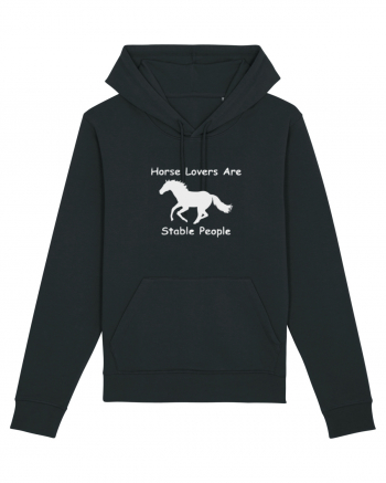 Horse Lovers Grey Design Black