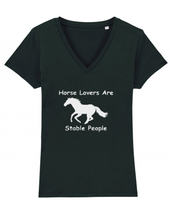 Horse Lovers Grey Design Black