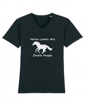 Horse Lovers Grey Design Black