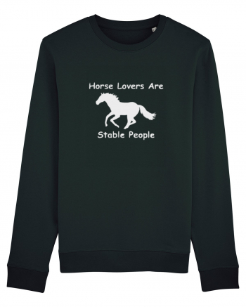 Horse Lovers Grey Design Black