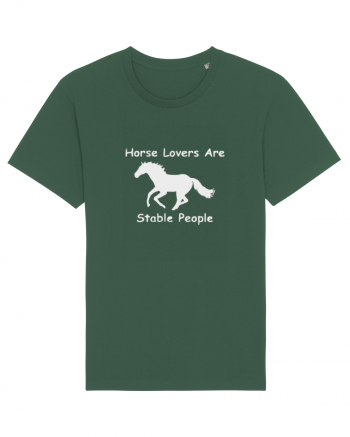 Horse Lovers Grey Design Bottle Green