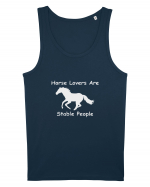 Horse Lovers Grey Design Maiou Bărbat Runs