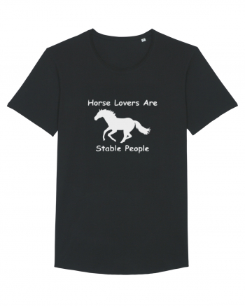 Horse Lovers Grey Design Black