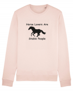 Horse Lover Black Design Bluză mânecă lungă Unisex Rise