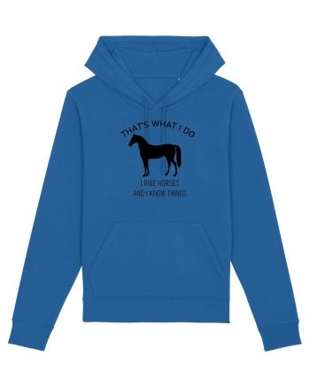 I Ride Horses Design Royal Blue