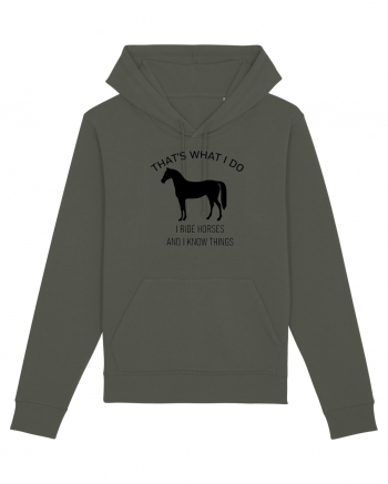 I Ride Horses Design Khaki