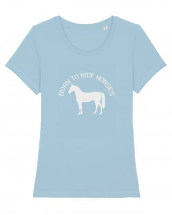 Born to Ride Grey Design Sky Blue