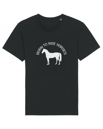 Born to Ride Grey Design Black